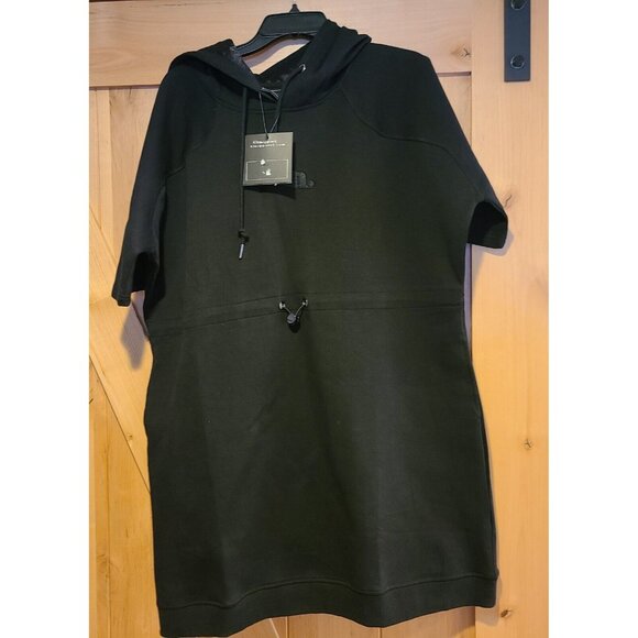 New! KIN Keep it Naturally Size XL Black Adjustable Everyday Hoodie Dress - Picture 1 of 16